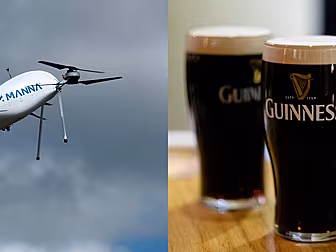Irish Company Deliver Pints......