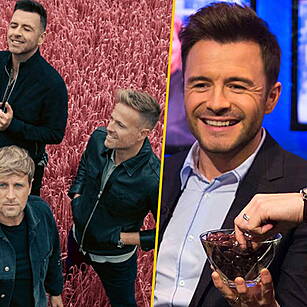 Westlife's Shane And Nicky Tal...