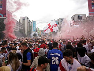 England given stadium ban foll...