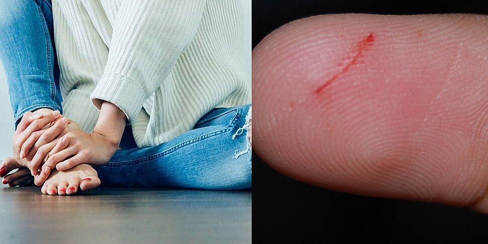 A Paper Cut Or Stepping On Leg...