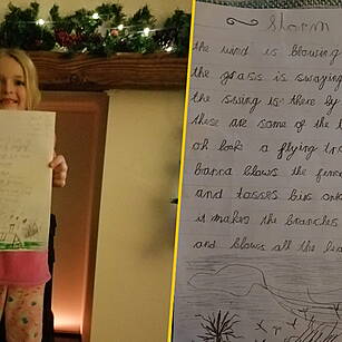 6-Year-Old Mia Byrne Recites H...