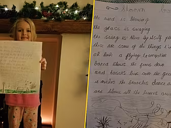 6-Year-Old Mia Byrne Recites H...