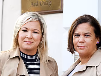 Sinn Féin Increase Lead Over F...