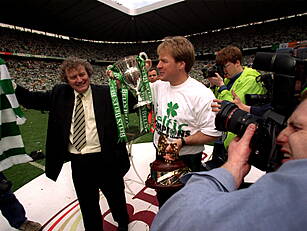 Celtic legend Wim Jansen passe...