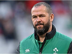 Andy Farrell pleased with Iris...
