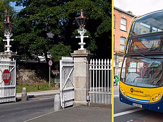 Phoenix Park Bus Service Pause...