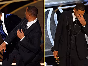 Will Smith Slaps Chris Rock On...