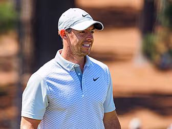 Rory McIlroy Celebrates Second...
