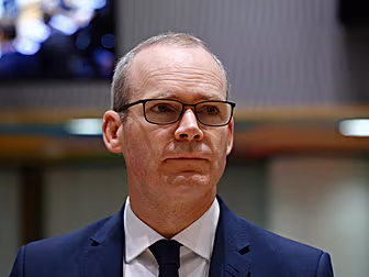 Simon Coveney Stepping Down As...