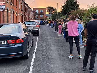 Over 100 Queue To View Dublin...