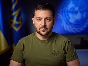 Ukrainian President To Address...