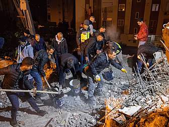 Earthquake Deathtoll in Turkey...