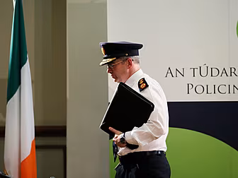 Senior Gardaí March To Garda H...