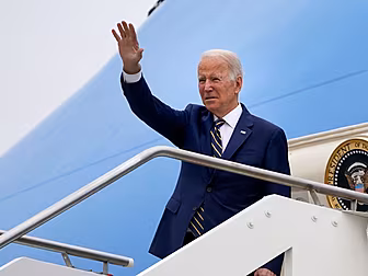 Joe Biden Arrives In Belfast T...