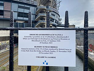 Bridge Near Croke Park Named I...