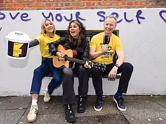 The Big Busk for Focus Ireland...