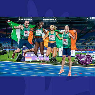 Irish Athletes Star In Rome, F...
