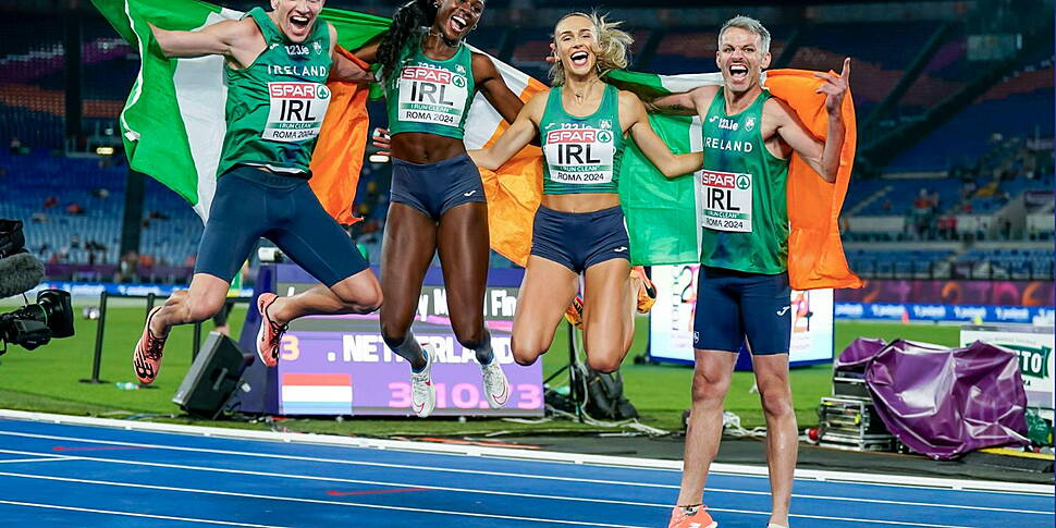 Irish Athletes Star In Rome, F...