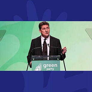 Green Party Leader Eamon Ryan...