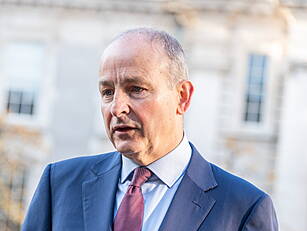 Micheal Martin Elected As Taoi...