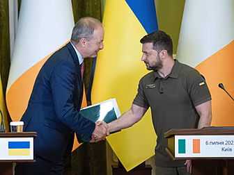 Volodymyr Zelenskyy To Visit I...