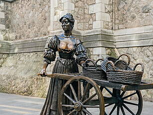 Dublin's Molly Malone Statue T...