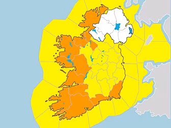 Orange Weather Warnings for 11...
